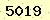 請輸入此驗證碼 : 5019