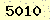 請輸入此驗證碼 : 5010