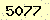 請輸入此驗證碼 : 5077