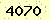 請輸入此驗證碼 : 4070