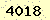 請輸入此驗證碼 : 4018