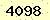 請輸入此驗證碼 : 4098