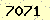 請輸入此驗證碼 : 7071