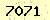 請輸入此驗證碼 : 7071