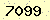 請輸入此驗證碼 : 7099