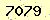 請輸入此驗證碼 : 7079