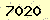 請輸入此驗證碼 : 7020