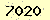 請輸入此驗證碼 : 7020