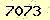 請輸入此驗證碼 : 7073