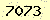 請輸入此驗證碼 : 7073