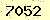 請輸入此驗證碼 : 7052