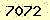 請輸入此驗證碼 : 7072