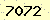 請輸入此驗證碼 : 7072
