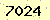 請輸入此驗證碼 : 7024