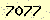 請輸入此驗證碼 : 7077