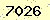 請輸入此驗證碼 : 7026