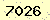 請輸入此驗證碼 : 7026