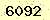 請輸入此驗證碼 : 6092