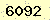請輸入此驗證碼 : 6092