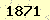 請輸入此驗證碼 : 1871