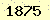 請輸入此驗證碼 : 1875