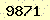 請輸入此驗證碼 : 9871