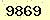請輸入此驗證碼 : 9869