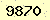 請輸入此驗證碼 : 9870