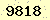 請輸入此驗證碼 : 9818