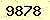 請輸入此驗證碼 : 9878