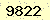 請輸入此驗證碼 : 9822
