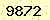 請輸入此驗證碼 : 9872