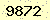 請輸入此驗證碼 : 9872
