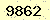 請輸入此驗證碼 : 9862