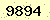 請輸入此驗證碼 : 9894