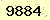 請輸入此驗證碼 : 9884