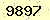 請輸入此驗證碼 : 9897