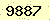 請輸入此驗證碼 : 9887