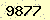 請輸入此驗證碼 : 9877