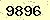 請輸入此驗證碼 : 9896