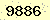 請輸入此驗證碼 : 9886