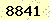 請輸入此驗證碼 : 8841