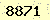 請輸入此驗證碼 : 8871