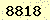 請輸入此驗證碼 : 8818