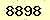 請輸入此驗證碼 : 8898
