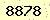 請輸入此驗證碼 : 8878