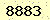 請輸入此驗證碼 : 8883