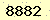 請輸入此驗證碼 : 8882