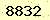 請輸入此驗證碼 : 8832