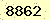 請輸入此驗證碼 : 8862